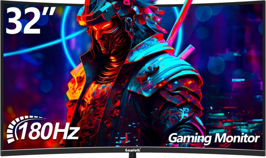 Optimierung des Spielerlebnisses mit dem Gawfolk 32 Zoll Gaming Monitor