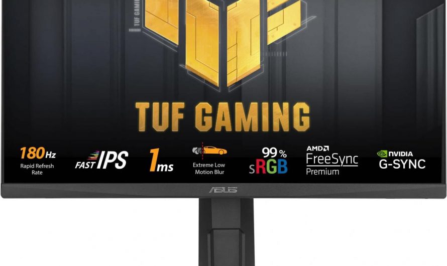 Umfassende Betrachtung des ASUS TUF Gaming VG249QL3A Monitors: Für professionelle Spieler